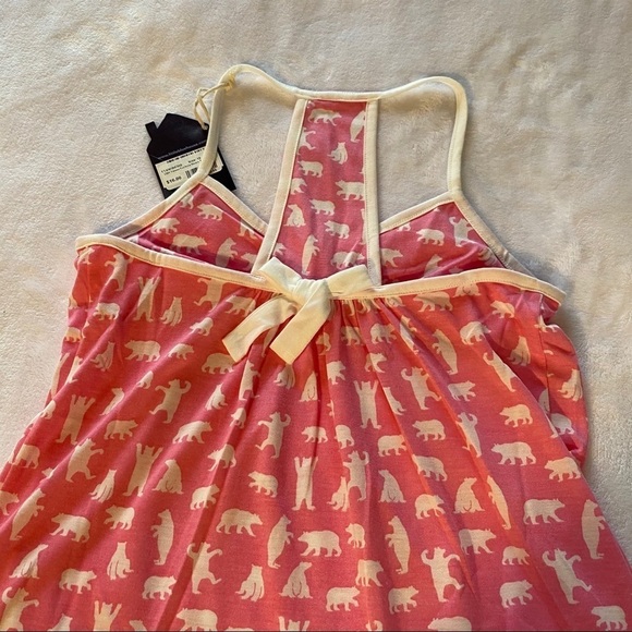 LBH by Hatley Tween Fuchsia Bears Tank Top Pink Size 12 - Picture 9 of 14